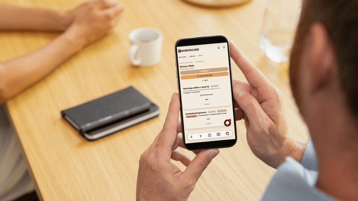 Free loyalty platform for small cafes