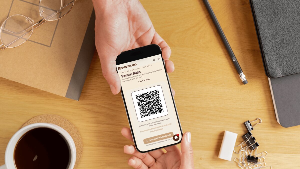 loyalty card QR code